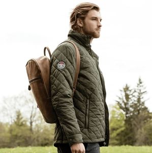 Mens Roots73 Insulated Diamond Quilted Puffer Jacket size Large